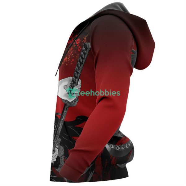 Kokushibo All Over Printed 3D Shirt Custom Kimetsu Anime Fans Japan Art Product Photo 6