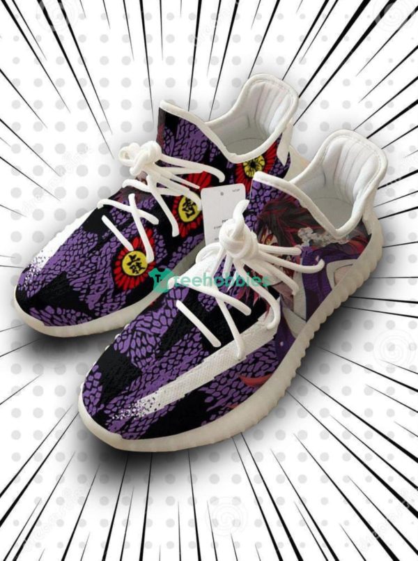 Kokushibo Custom Kimetsu No Yaiba Anime Yeezy Shoes For Fans Product Photo 1