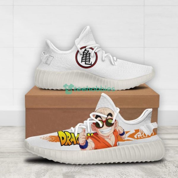 Krillin Custom Dragon Ball Anime Yeezy Shoes For Fans Product Photo 2
