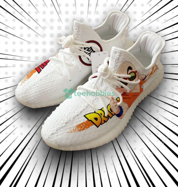 Krillin Custom Dragon Ball Anime Yeezy Shoes For Fans Product Photo 1
