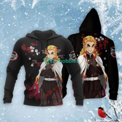 Kyojuro Rengoku All Over Printed 3D Shirt Custom Kimetsu Anime Fans Japan Style Product Photo 3