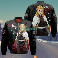 Kyojuro Rengoku All Over Printed 3D Shirt Custom Kimetsu Anime Fans Japan Style Product Photo 4
