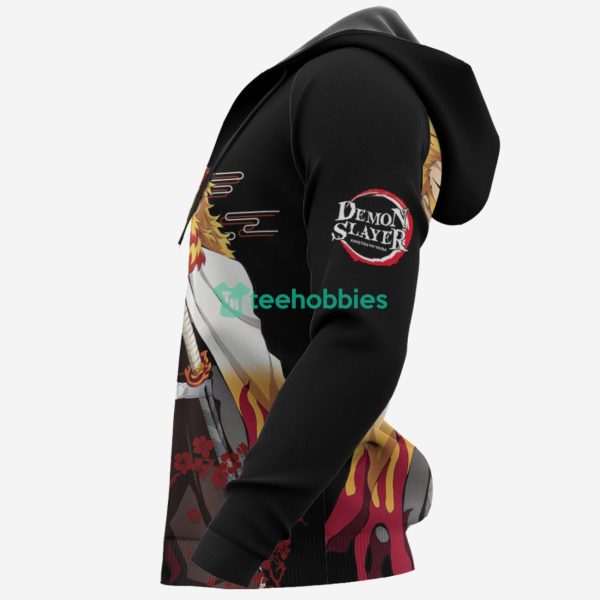 Kyojuro Rengoku All Over Printed 3D Shirt Custom Kimetsu Anime Fans Japan Style Product Photo 6