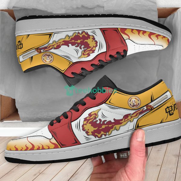 Kyojuro Rengoku Demon Slayer Custom Anime Top Shoesproduct photo 4
