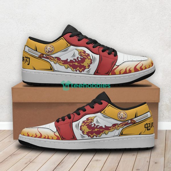 Kyojuro Rengoku Demon Slayer Custom Anime Top Shoesproduct photo 1