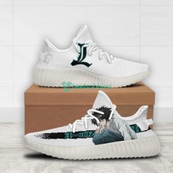 L Custom Death Note Anime Yeezy Shoes For Fans Product Photo 2