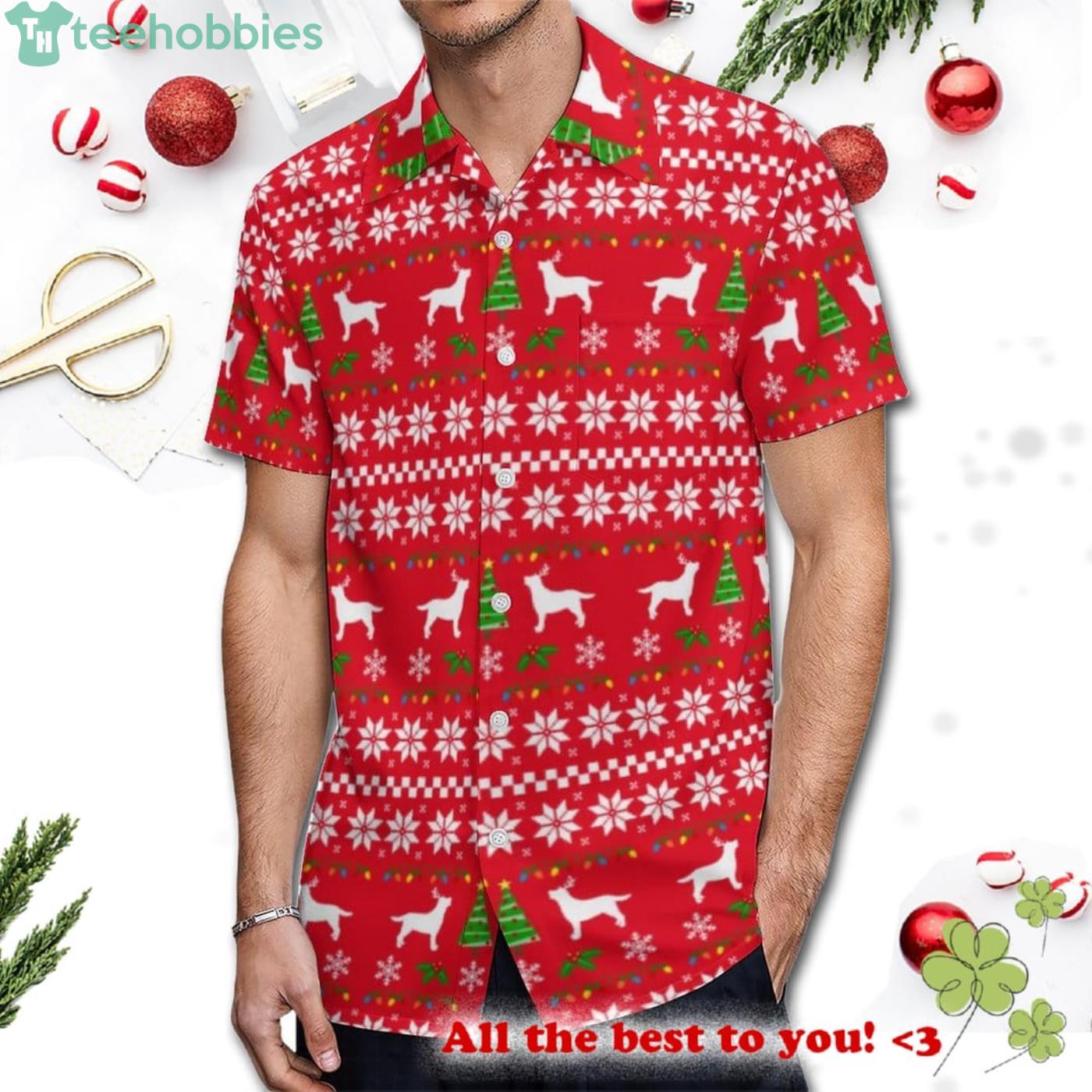 ugly christmas hawaiian shirt