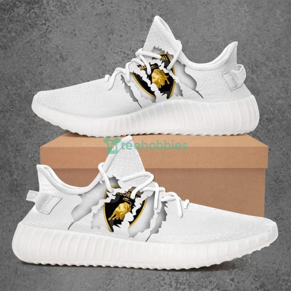 Lamborghini Car Yeezy White Shoes Sport Sneakers Product Photo 1