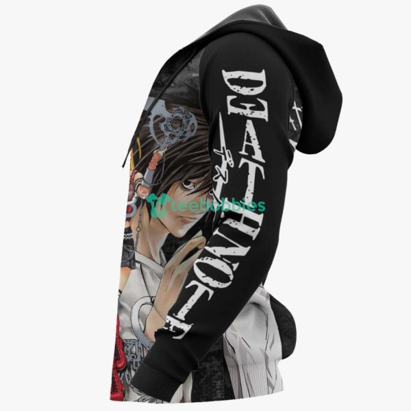 Lawliet Light Yagami Misa All Over Printed 3D Shirt Custom Anime Fans Product Photo 6