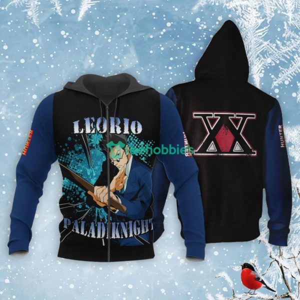 Leorio All Over Printed 3D Shirt Custom Anime Fans Hunter And Hunter Product Photo 1
