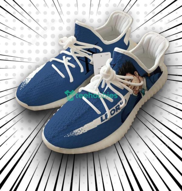 Leorio Paradinight Custom Hunter x Hunter Anime Yeezy Shoes For Fans Product Photo 1