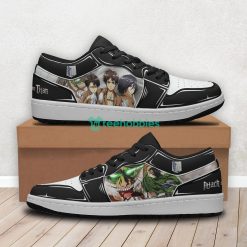 Levi Ackerman Team Anime Custom Attack On Titan Air Jordan Low Top Shoesproduct photo 2