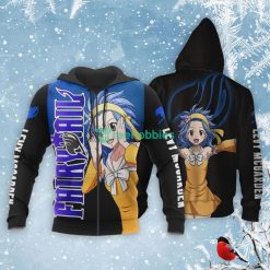 Levy McGarden All Over Printed 3D Shirt Fairy Tail Anime Fans Product Photo 1