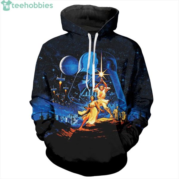 Lightsaber Battles Star Wars All Over Print 3D Hoodieproduct photo 1