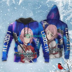 Lisbeth All Over Printed 3D Shirt Sword Art Online Custom Anime Fans Product Photo 3