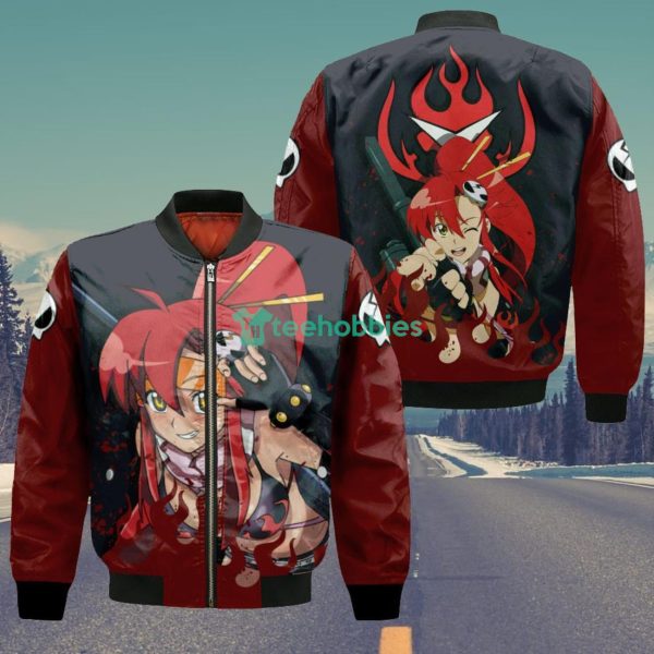 Littner Yoko All Over Printed 3D Shirt Custom Tengen Toppa Gurren Lagann Anime Fans Product Photo 4