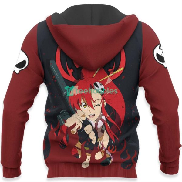 Littner Yoko All Over Printed 3D Shirt Custom Tengen Toppa Gurren Lagann Anime Fans Product Photo 5