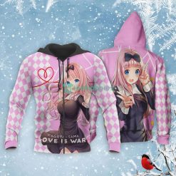 Love Is War Chika Fujiwara All Over Printed 3D Shirt Kaguya-sama Anime Fans Product Photo 1