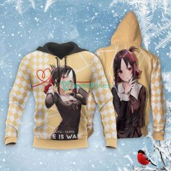 Love Is War Kaguya Shinomiya All Over Printed 3D Shirt Kaguya-sama Anime Fans Product Photo 3