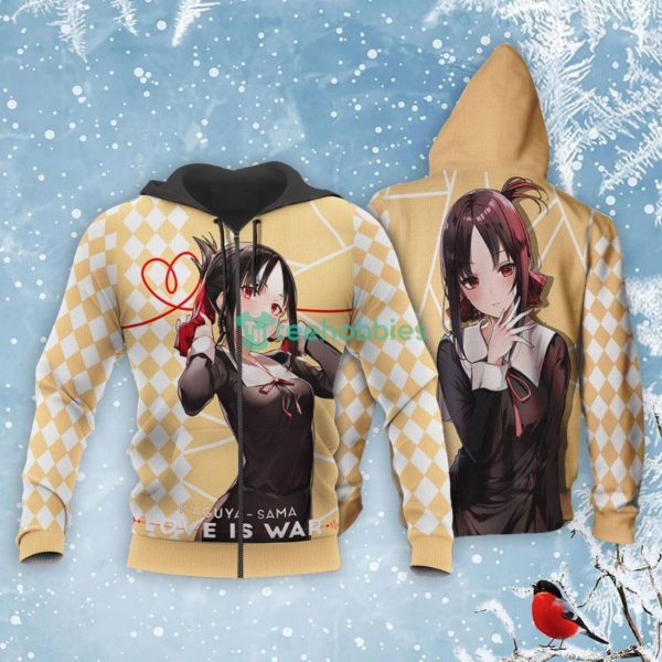 Love Is War Kaguya Shinomiya All Over Printed 3D Shirt Kaguya-sama Anime Fans Product Photo 1