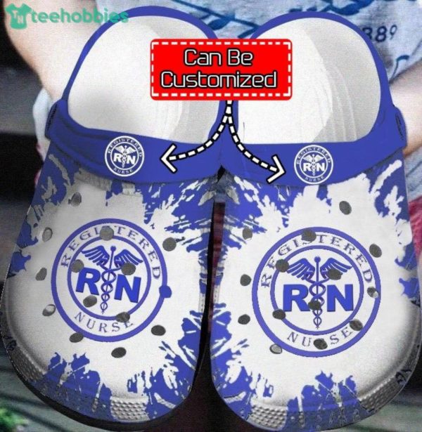 Love Nurse Rn Gift For Nurse Clog Shoes Product Photo 1