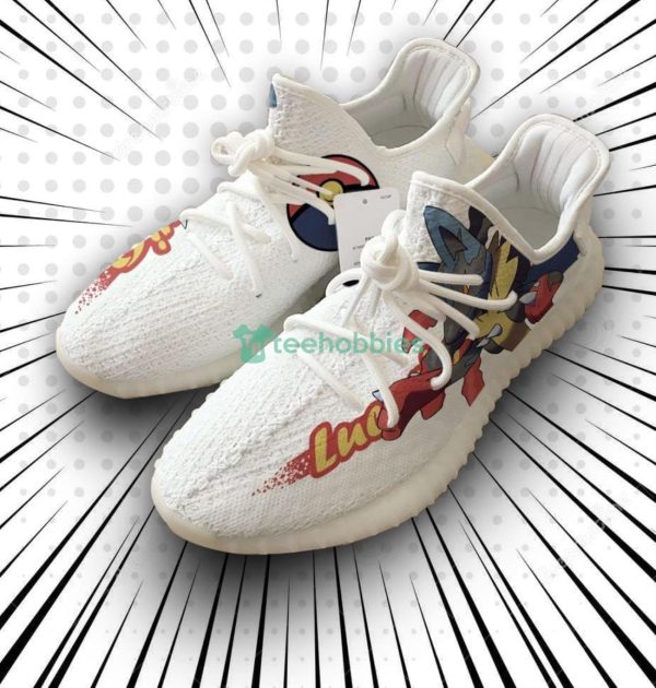 Lucario Custom Pokemon Anime Yeezy Shoes For Fans Product Photo 1