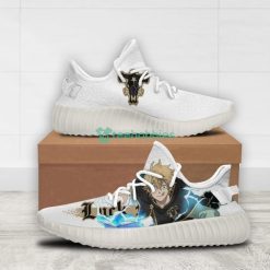 Luck Voltia Custom Black Clover Anime Yeezy Shoes For Fans Product Photo 2
