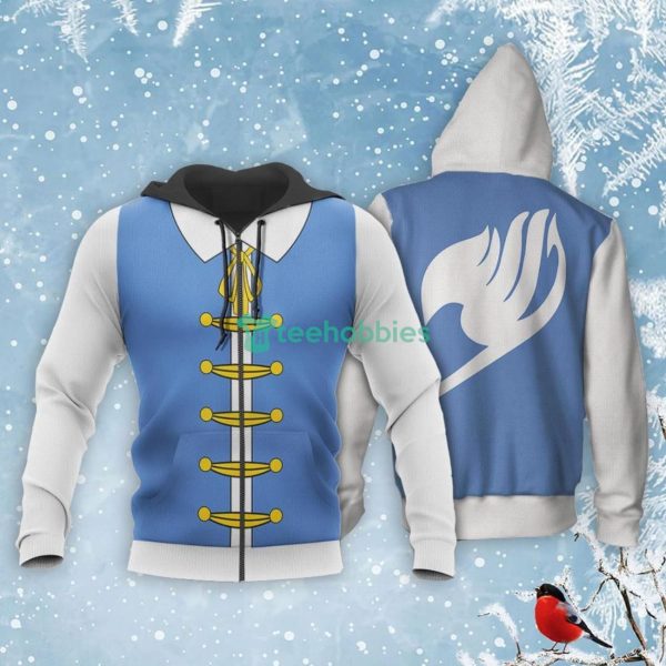 Lucy Heartfilia Lover Uniform Fairy Tail Anime Fans All Over Printed 3D Shirt Product Photo 1