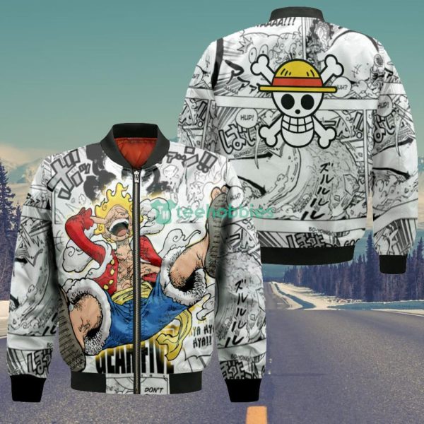 Luffy Gear 5 All Over Printed 3D Shirt Custom One Piece Anime Fans Mix Manga Product Photo 4