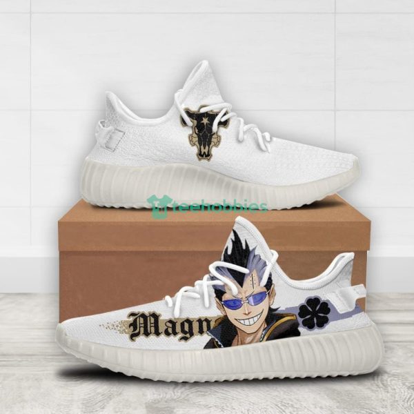Magna Swing Custom Black Clover Anime Yeezy Shoes For Fans Product Photo 2