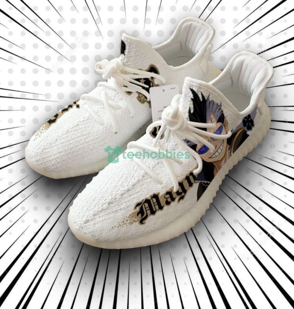 Magna Swing Custom Black Clover Anime Yeezy Shoes For Fans Product Photo 1