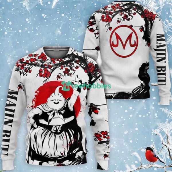 Majin Buu All Over Printed 3D Shirt Japan Style Dragon Ball Anime Fans Product Photo 2