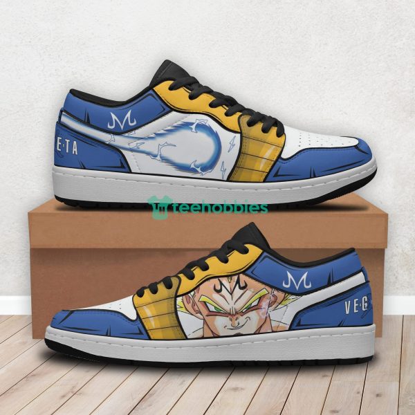 Majin Vegeta Custom Dragon Ball Anime Air Jordan Low Top Shoesproduct photo 4
