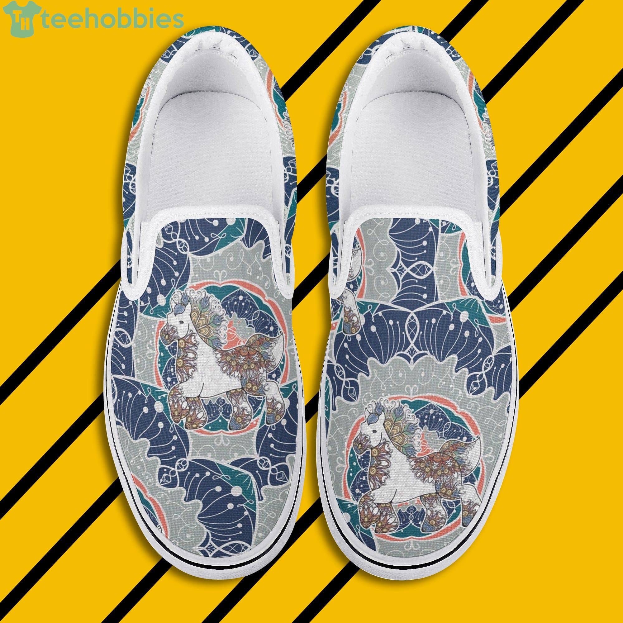 Mandala Horse Slip On Shoes For Men And Women Product Photo 1