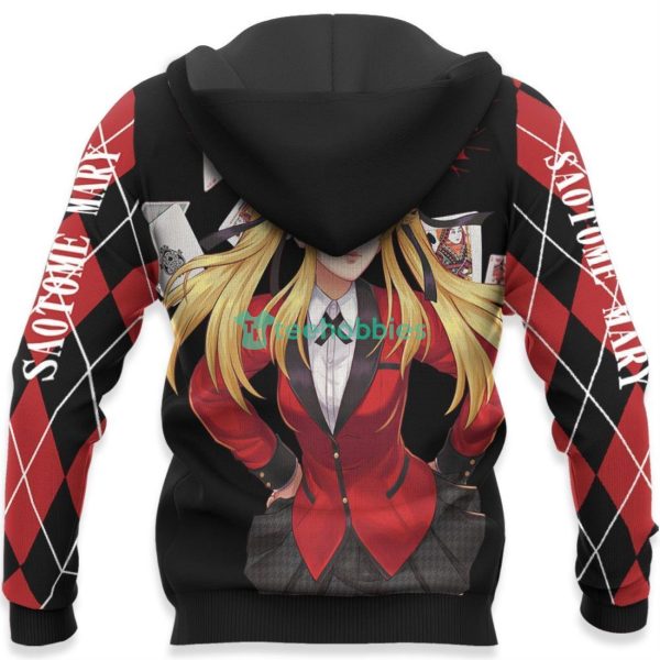 Mary Saotome All Over Printed 3D Shirt Kakegurui Anime Fans Product Photo 5
