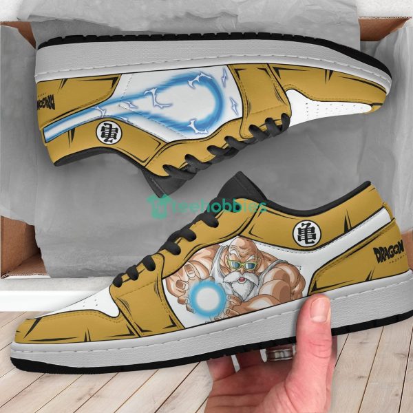 Master Roshi Custom Dragon Ball Anime Air Jordan Low Top Shoesproduct photo 3