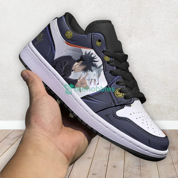 Megumi Fushiguro Anime Custom Jujutsu Kaisen Air Jordan Low Top Shoesproduct photo 3