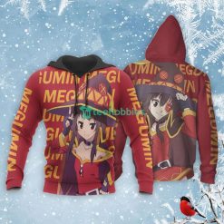Megumin All Over Printed 3D Shirt KonoSuba Custom Anime Fans For Fans Product Photo 3