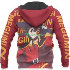 Megumin All Over Printed 3D Shirt KonoSuba Custom Anime Fans For Fans Product Photo 5