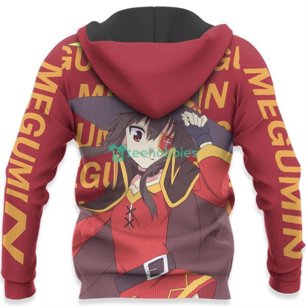 Megumin All Over Printed 3D Shirt KonoSuba Custom Anime Fans For Fans Product Photo 5
