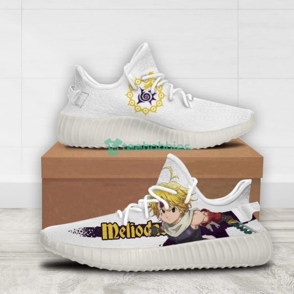 Meliodas Custom The Seven Deadly Sins Anime Yeezy Shoes For Fans Product Photo 2