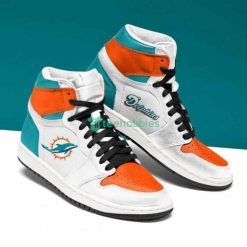 Miami Dolphins Sneaker Air Jordan Hightop Shoes Product Photo 1