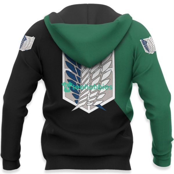 Mikasa Ackerman All Over Printed 3D Shirt Attack On Titan Anime Fans Product Photo 5