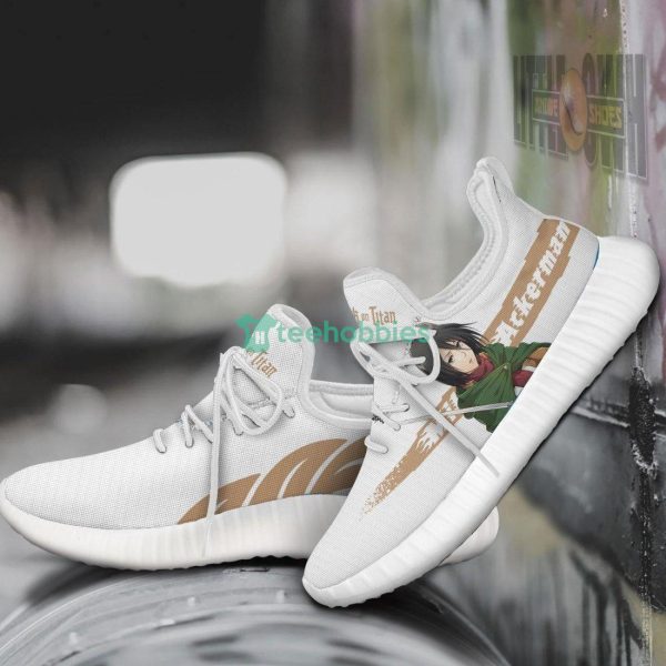 Mikasa Ackerman Custom Attack On Titan Anime Fans Reze Shoes Product Photo 3