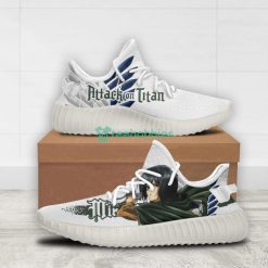 Mikasa Ackerman Custom Attack on Titan Anime Yeezy Shoes For Fans Product Photo 2