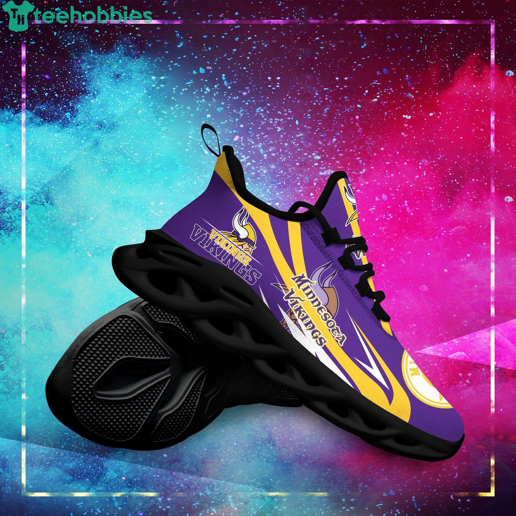 Minnesota Vikings Cool Max Soul Sneaker Running Shoes For Fans Product Photo 1