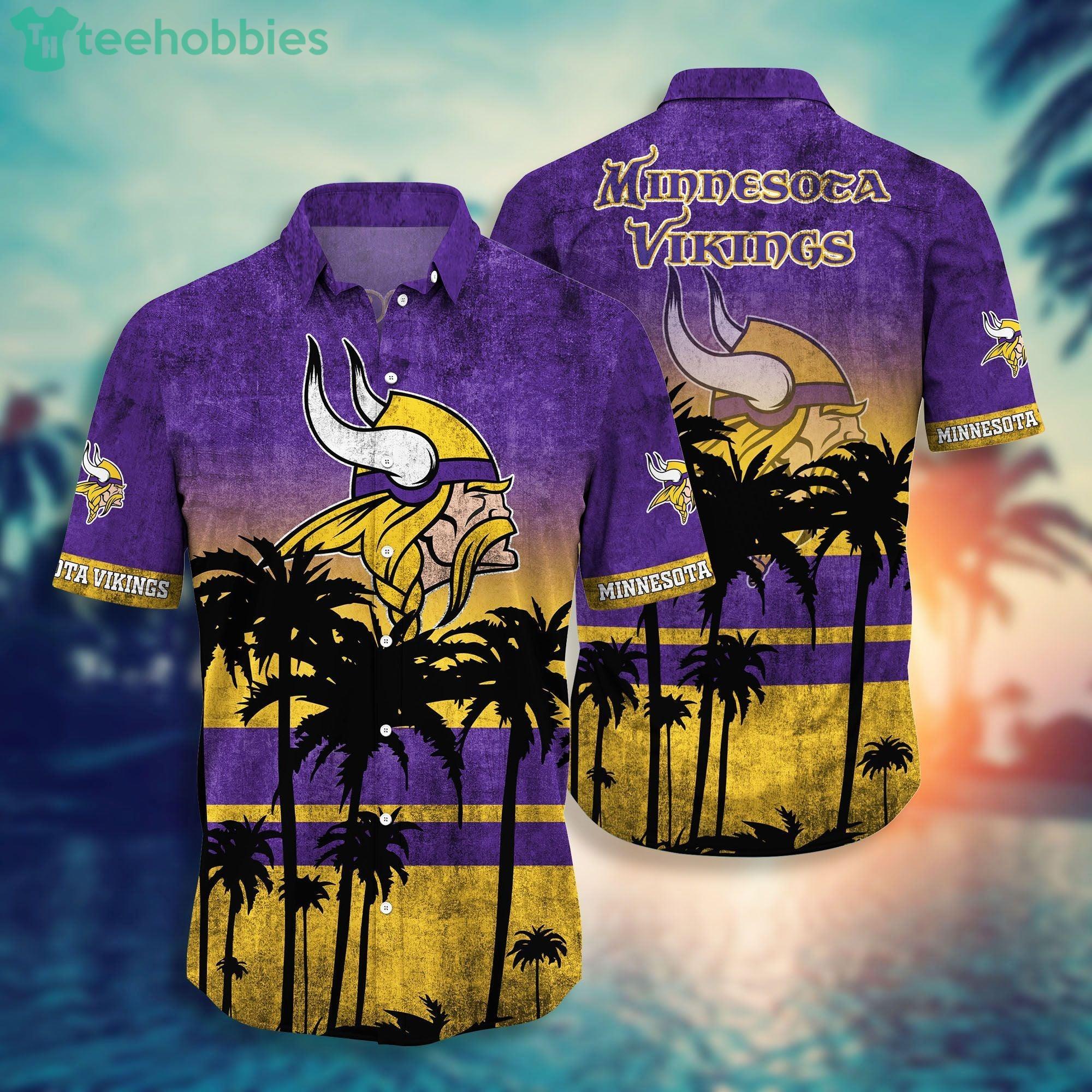 Minnesota Vikings Hawaiian Shirt Product Photo 1