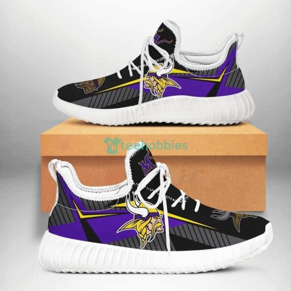 Minnesota Vikings Sport Sneaker Reze Shoes For Fans Product Photo 2