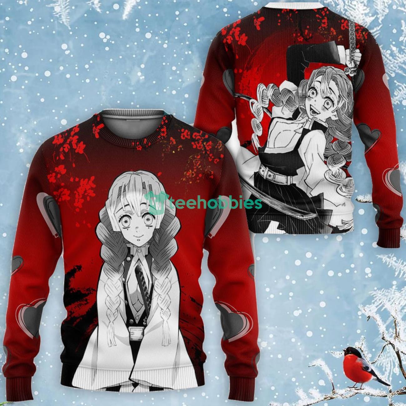 Mitsuri Kanroji All Over Printed 3D Shirt Custom Kimetsu Anime Fans Japan  Art