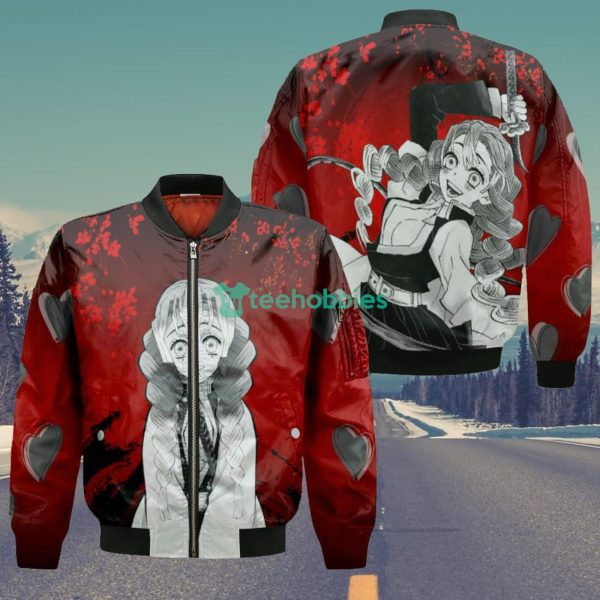 Mitsuri Kanroji All Over Printed 3D Shirt Custom Kimetsu Anime Fans Japan Art Product Photo 4
